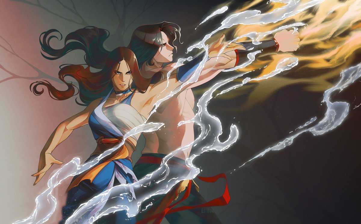 Они сошлись. Волна и камень, стихи и проза, лед и пламень.

 #alta #zuko #zutara