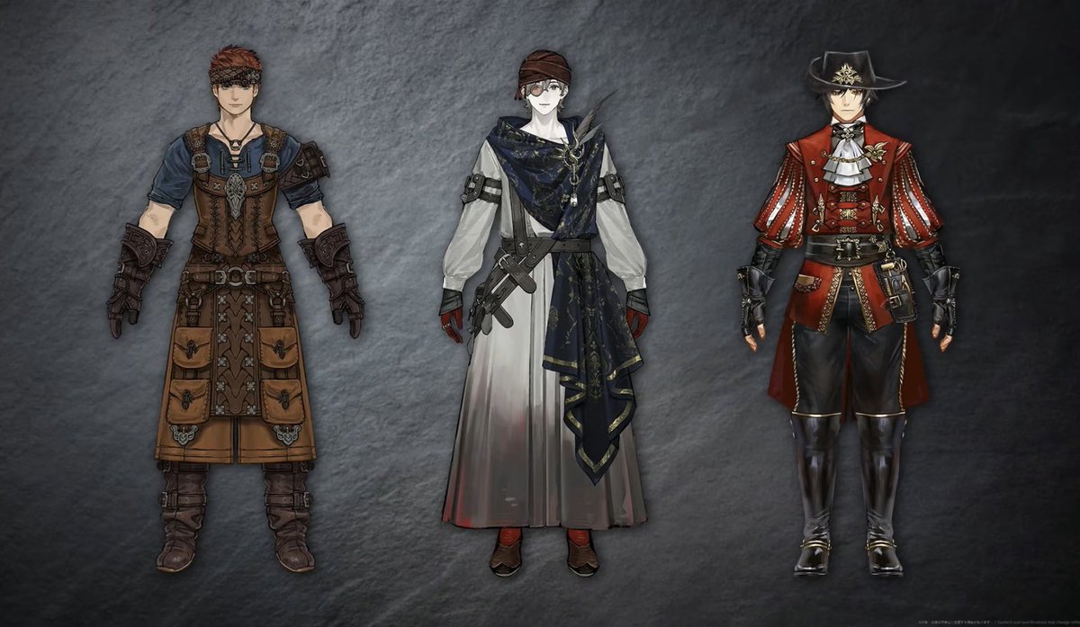 FFXIV 8.0 Evercold gear official art!!! The Dancer (or Astrologian?) looks so good dang 😱