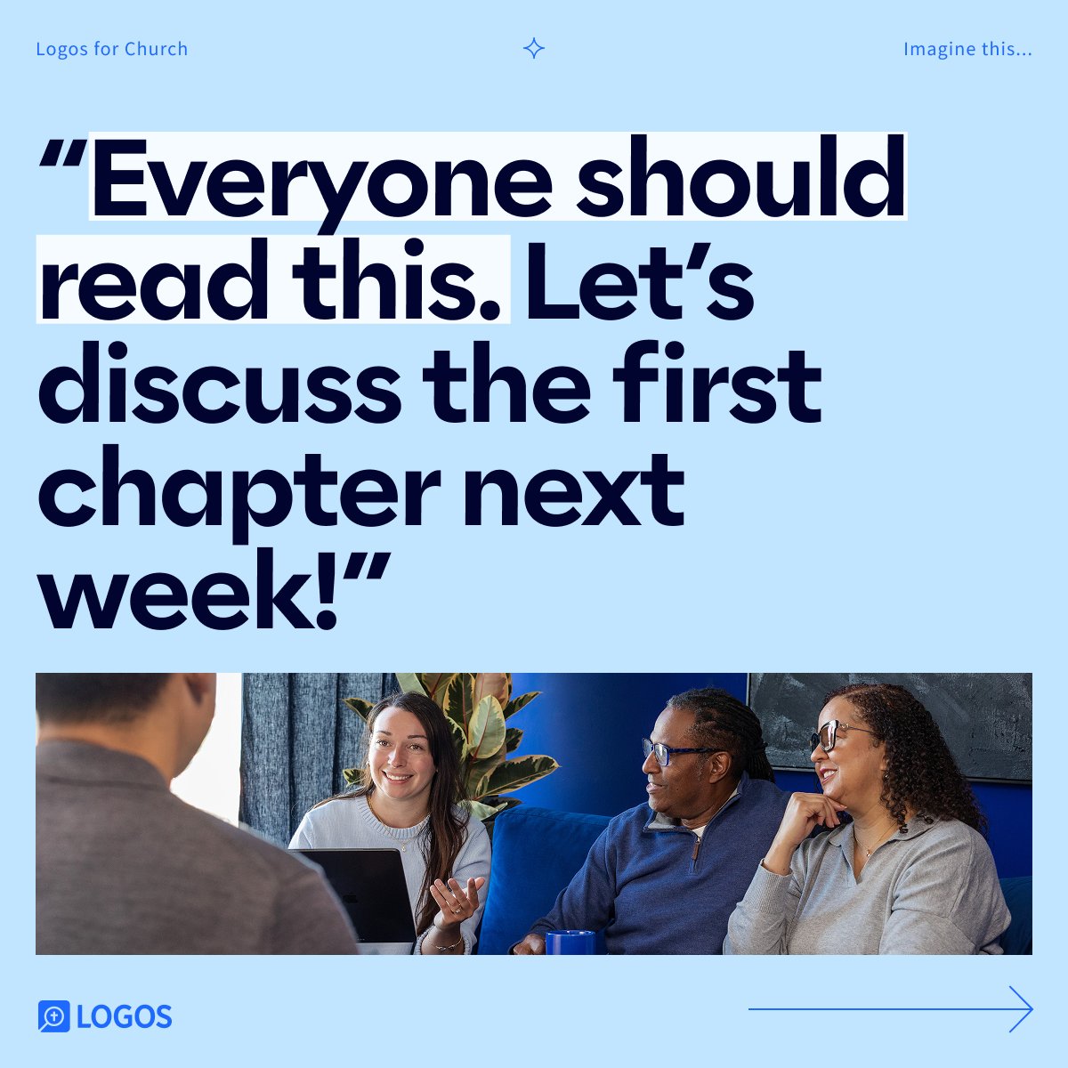 Logos Bible Study App tweet media