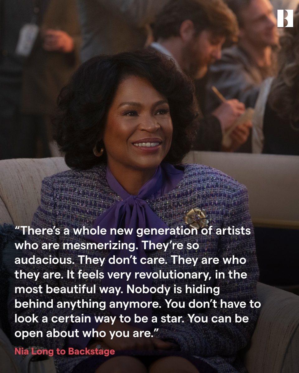 Backstage tweet media