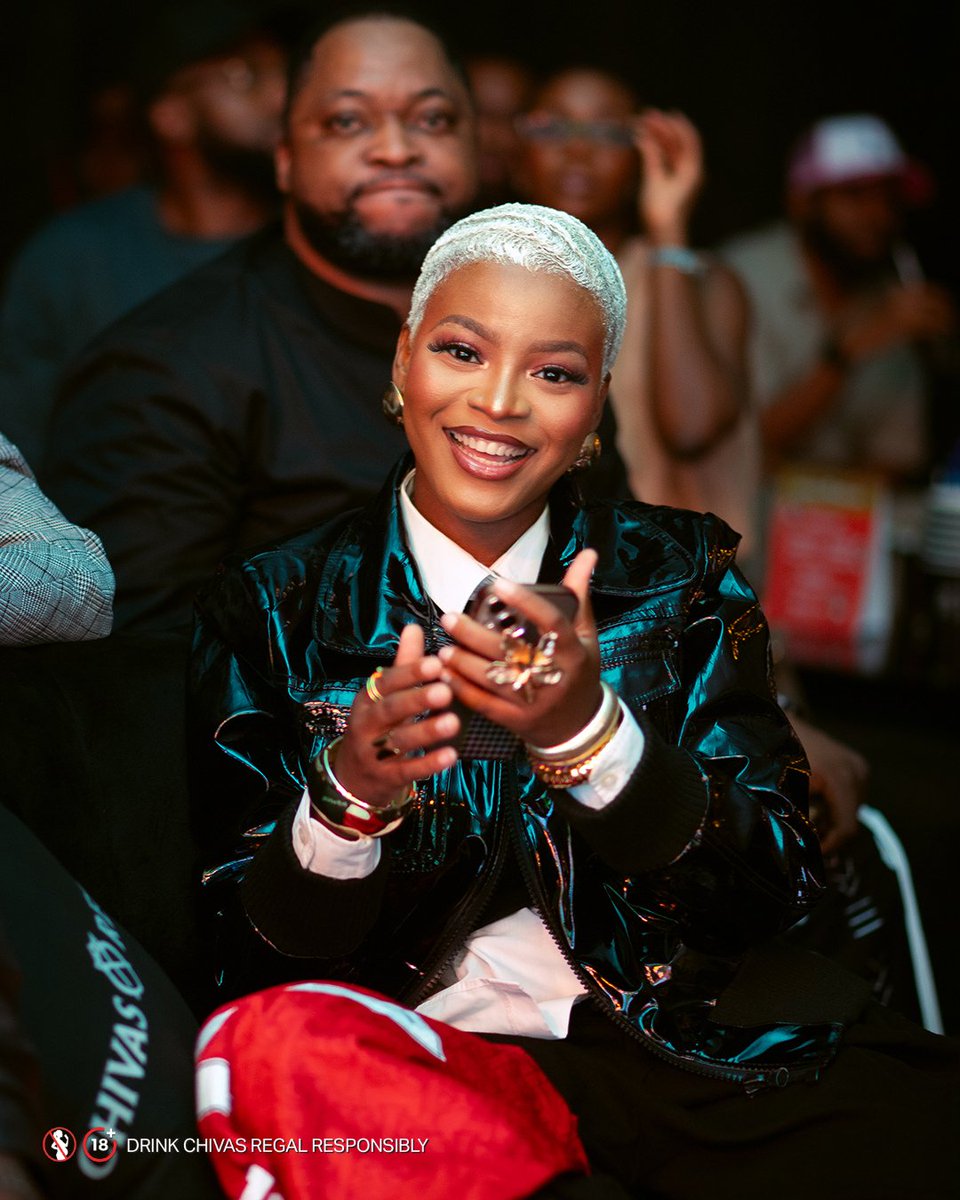 ChivasRegalNG's tweet photo. Our guests know how to show out on match day with style and passion. 
Reliving the unmatched moments from our watch party where @arsenal played Manchester City

Whose match day fit is scoring points?

#ChivasRegalxArsenal  #IRiseWeRise https://t.co/qmXbExww5Z