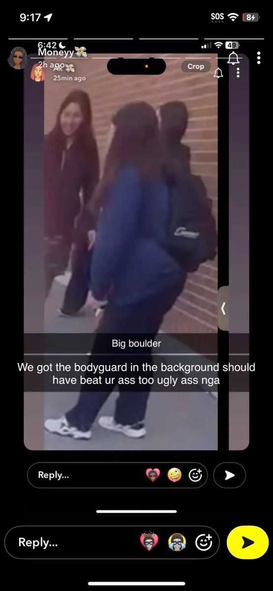 fightsvidsONT26's tweet image. this goes with my last post of “libby” &amp;amp; “ money” this is what “money” posted about “libby”. guess “libby” pressing charges.. idk thoughts..???#drama #screenshots #fights #girls #windsor