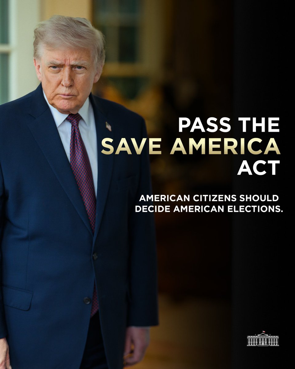 Save America Act tweet media