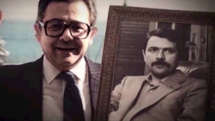 AydaRostami867's tweet image. Prof. Kazem Rajavi, holding a picture of his brother, Massoud(#PMOI leader) who was sentenced to death by Shah

Kazem, who at the time was a renowned jurist &amp;amp; politician in #Switzerland,as a result of his activities, Massoud Rajavi’s death sentence was converted to life in prison