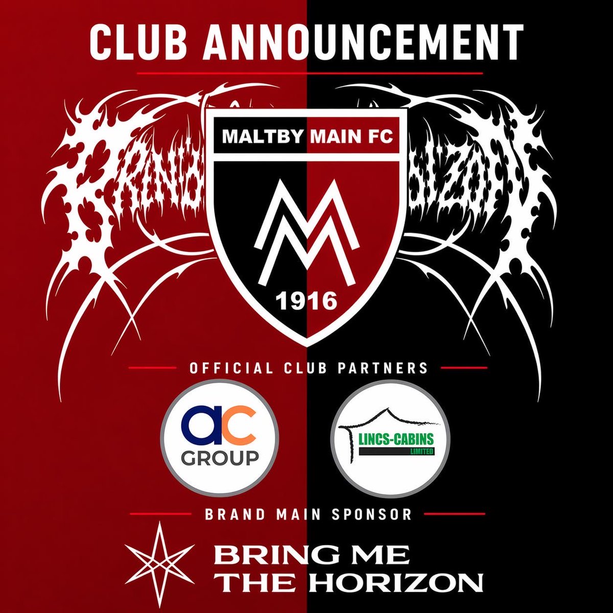 maltbymainfc's tweet image. We’re delighted to share some fantastic news ahead of the new season!

#UTM #Miners #therebuildstartsnow #bringmethehorizon