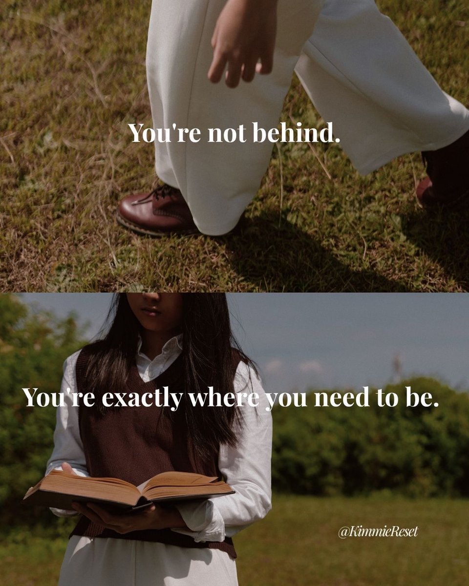 KimmieStyle's tweet image. "
confidence is a skill, not a trait.
• every doubt you push through makes you stronger
• real confidence is quiet
• you're exactly where you need to be
stop waiting for permission. start showing up for yourself.
#PersonalDevelopment #Confidence