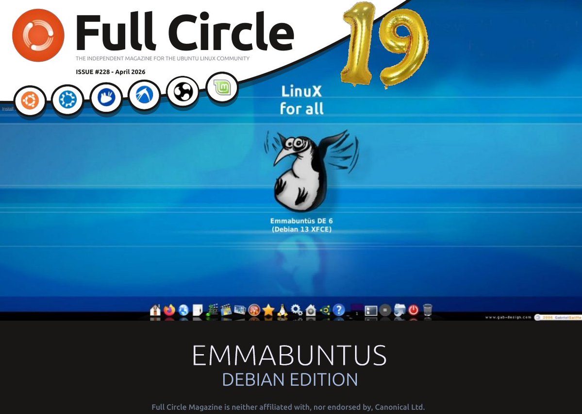 Full Circle Magazine tweet media