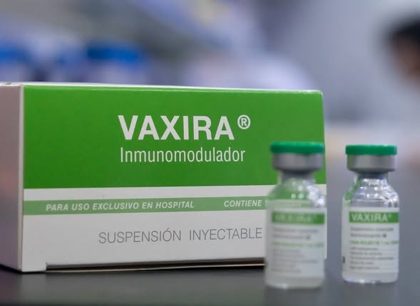 Vacuna Vaxira, terapeútica cubana contra el cáncer de pulmón de células no pequeñas, mereció el Premio a la Innovación Tecnológica 2025 del Ministerio de Ciencia, Tecnología y Medio Ambiente de Cuba. 
#CubaEstáFirme
#CubaPorLaVida