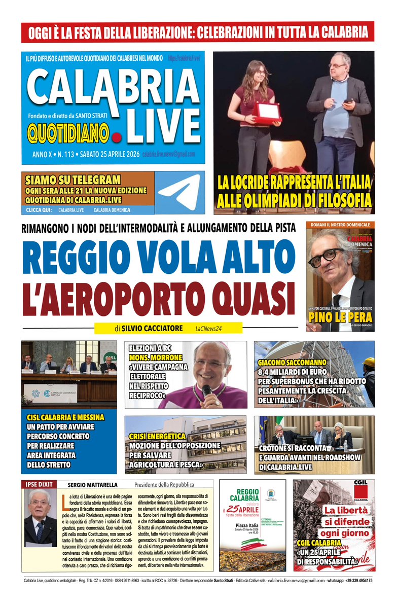 Calabria.Live tweet media