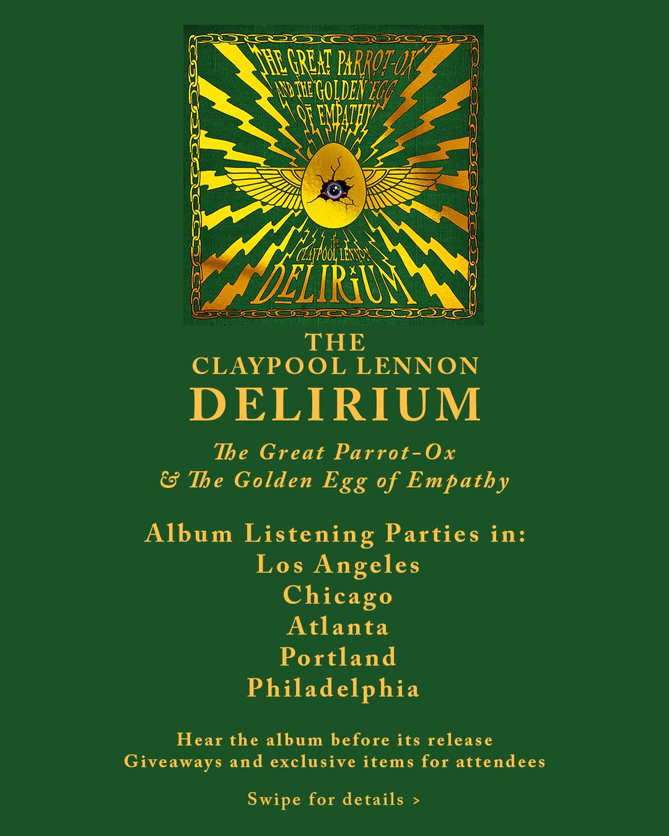 The Claypool Lennon Delirium tweet media