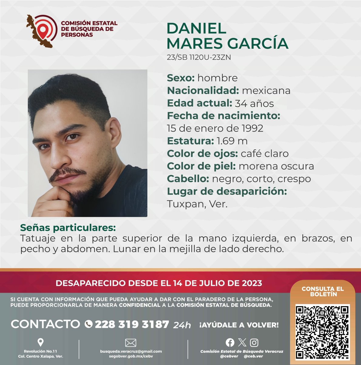 Comisión Estatal de Búsqueda Veracruz tweet media