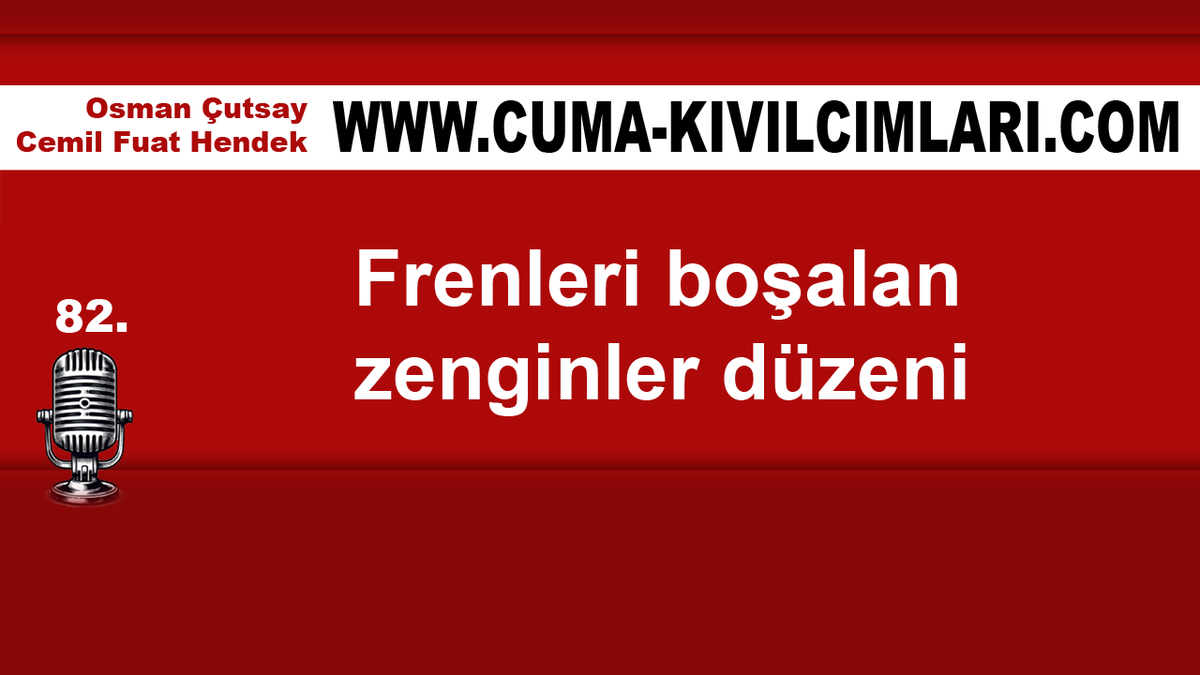 CKivilcimlari's tweet photo. Bu haftaki sohbeti sakın kaçırma:

82. Cuma Kıvılcımları
https://t.co/Nizmb6xJKD

Karanlığa doğru doludizgin: Frenleri boşalan zenginler düzeni

Bitmeyeceği anlaşılan ekonomik ve siyasal krizin Avrupa'daki “yeni sonuçları” ve yaygınlaştırılan militarizasyon. https://t.co/7tI6GCdj8N