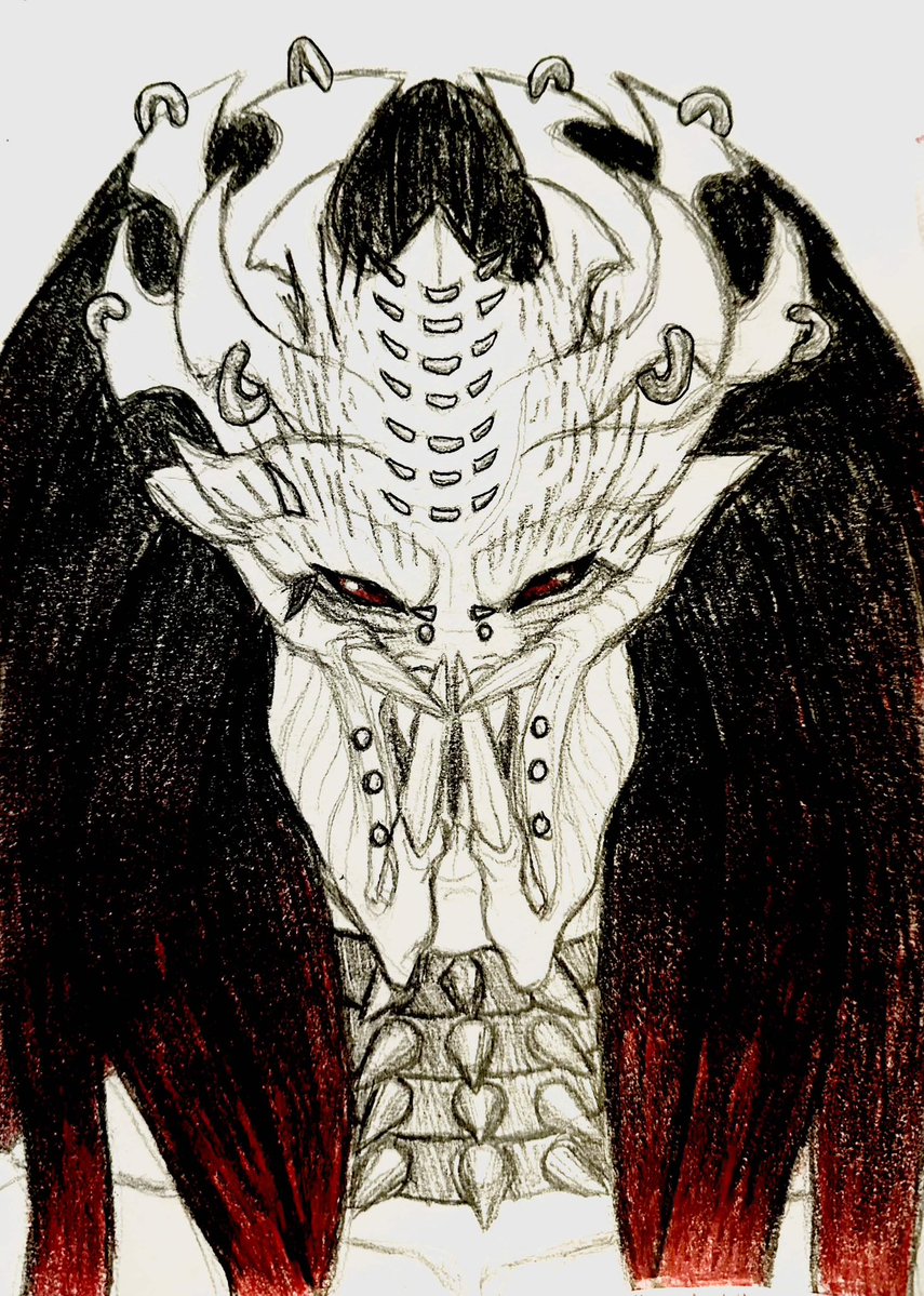 Wren’dhel; psycho bad blood who hunts honorable Yautja. She will study and toy with her targets before killing them. Even in death, Wrens victims aren’t spared- becoming recovery death traps as she replaces their hearts with mines.
#yautja #predator #art