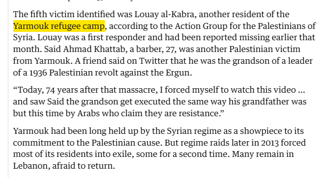 QalaatAlMudiq's tweet photo. #Syria: many victims of Amjad Youssef in tadamon were Palestinians living in Yarmuk camp. 

But these were the "bad" Palestinians not fitting the "Axis of Resistance" propaganda, as they didn't support Assad's war crimes. 

Over 6,500 Palestinians were massacred by Assad during the war, including through torture:
https://t.co/J6IuJpW1dY