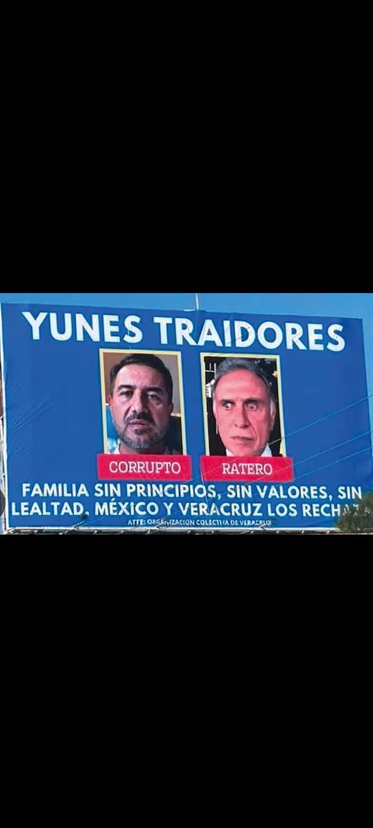 <a href="/enriquemunozFM/">Enrique Muñoz</a> Yunes Márquez Pin-che familia de traidores HDSRPM, de lo peor que ha parido Veracruz junto con Javier Duarte. 👇