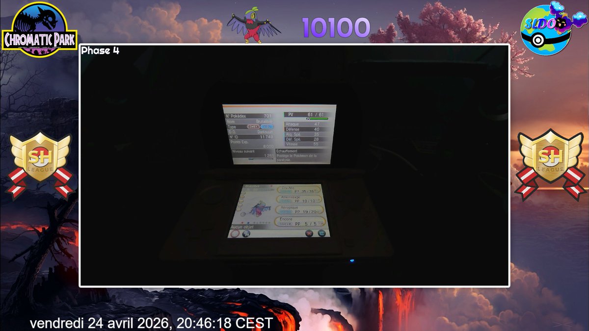 Darksuun's tweet image. C'est le brutalibré qui tombe pour la phase 4! ✨✨

Il est MAGNIFIQUE 😍 et mine de rien la shasse reste relativement agréable et rapide en X4! 

10100 rencontres pour celui ci à la route 10 de X !

#SHLS14 #PokemonX #Shiny #ShinyHunt