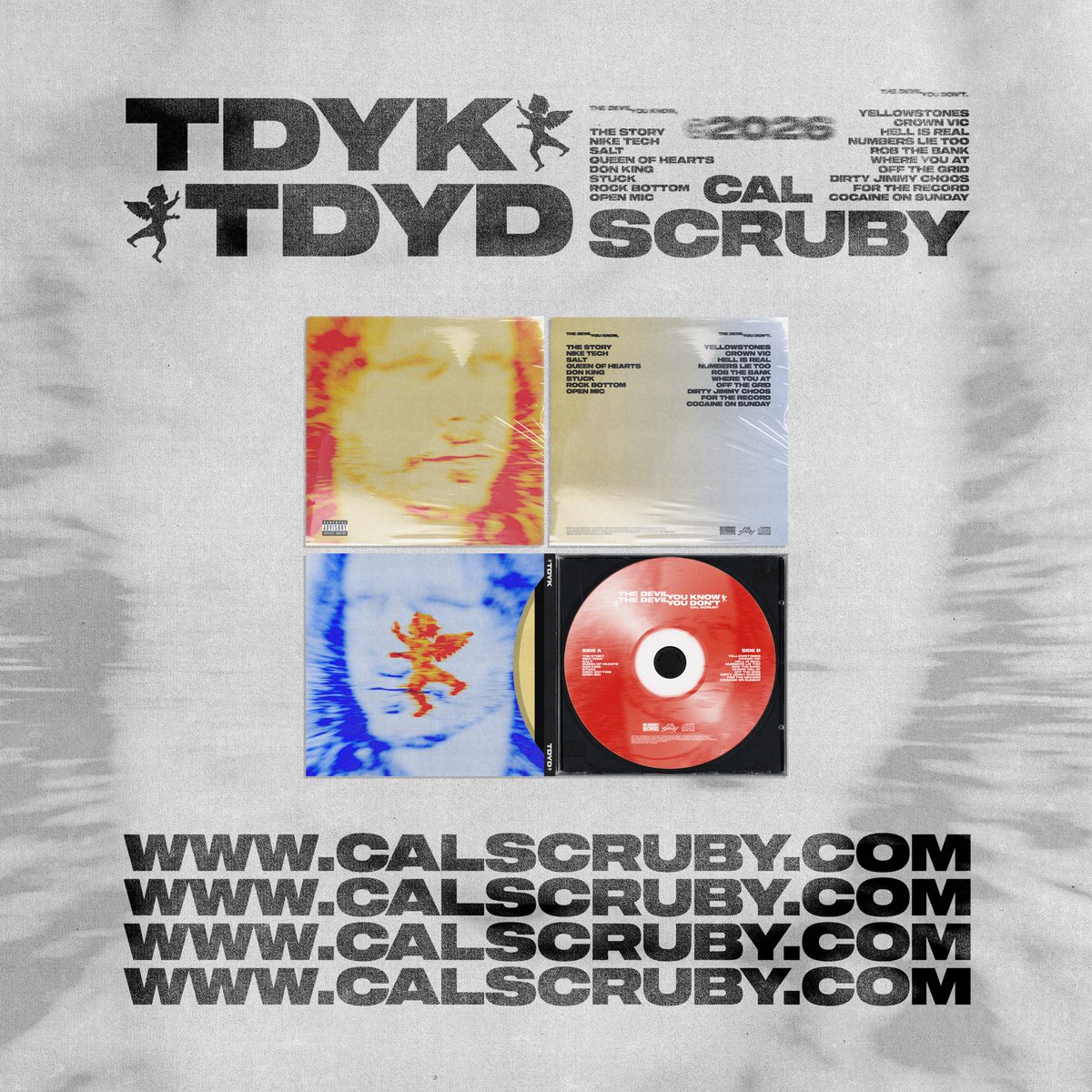 calscruby's tweet photo. album merch on https://t.co/qtTfyASUyC
limited supply, shirts and signed cds https://t.co/0D5v0pbhQF