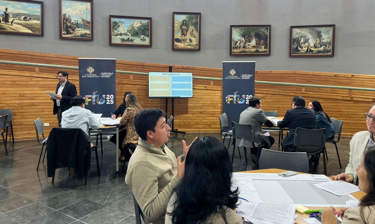 📌La <a href="/USanSebastian/">Universidad San Sebastián</a> reunió a gobiernos regionales, empresas y organismos públicos para definir los desafíos de investigación e innovación de la próxima década en el marco del proyecto FIUT <a href="/min_ciencia/">Min. Ciencia, Tecnología, Conocimiento</a> 
👉Lee la nota completa aquí investigacion.uss.cl/2026/04/15/uss… #FIUT #InvestigaciónUSS