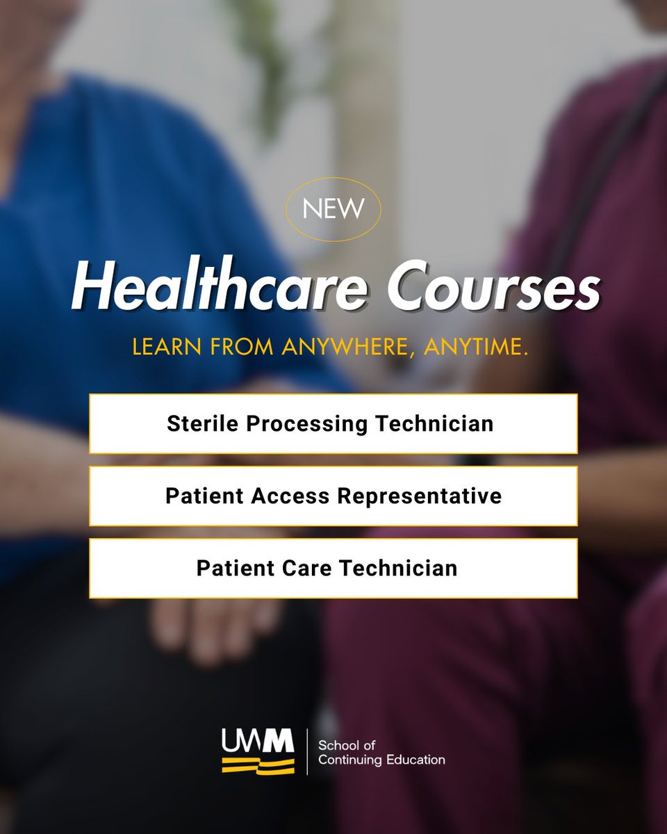 New healthcare courses are here! 🩺✨

In partnership with Ed2Go, we’re excited to offer flexible, online courses designed to help you grow in high-demand healthcare careers. bit.ly/48979am
