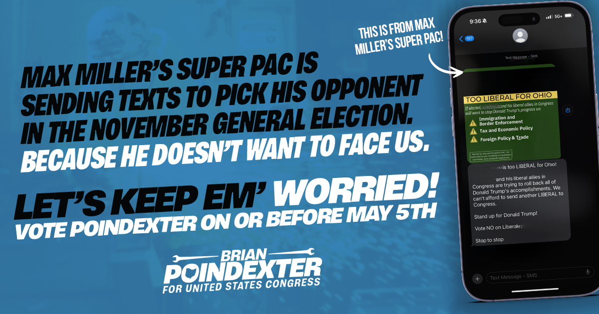 Brian Poindexter for Congress tweet media