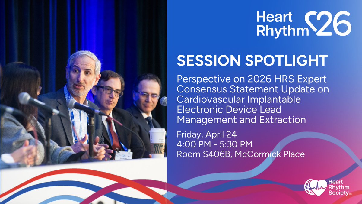 Heart Rhythm Society tweet media
