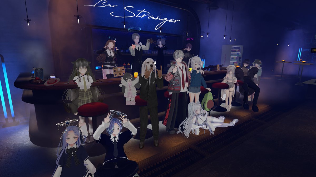 VRC_Stranger's tweet photo. Bar Stranger#38
ご来店ありがとうございました！
久しぶりの営業でしたが多くのお客様にご来店いただき大盛況でした！
来週の金曜日もやるかも？のBar Strangerでした！
#BarStranger https://t.co/RVEigUbcno