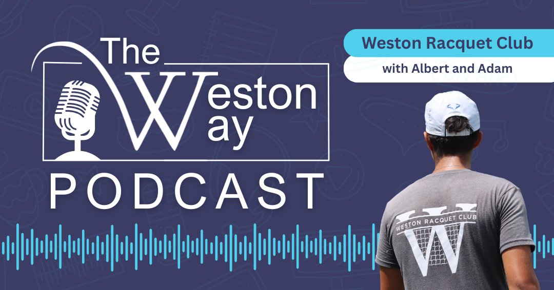CityofWeston's tweet photo. 🎾 New Episode Alert! 🎙️

This week on The Weston Way Podcast, we’re joined by Weston Racquet Club’s Albert Fernandez and Adam Maddock for a great conversation about programs, players, and community.

From youth development to social play, discover how the club brings Weston together—on and off the court.

Plus… a special #Weston30 announcement you won’t want to miss!

🔗 Listen wherever you listen to podcasts or here: https://t.co/6hKdBR5hQJ
👉 YouTube: https://t.co/FJ1sWlDh1G
