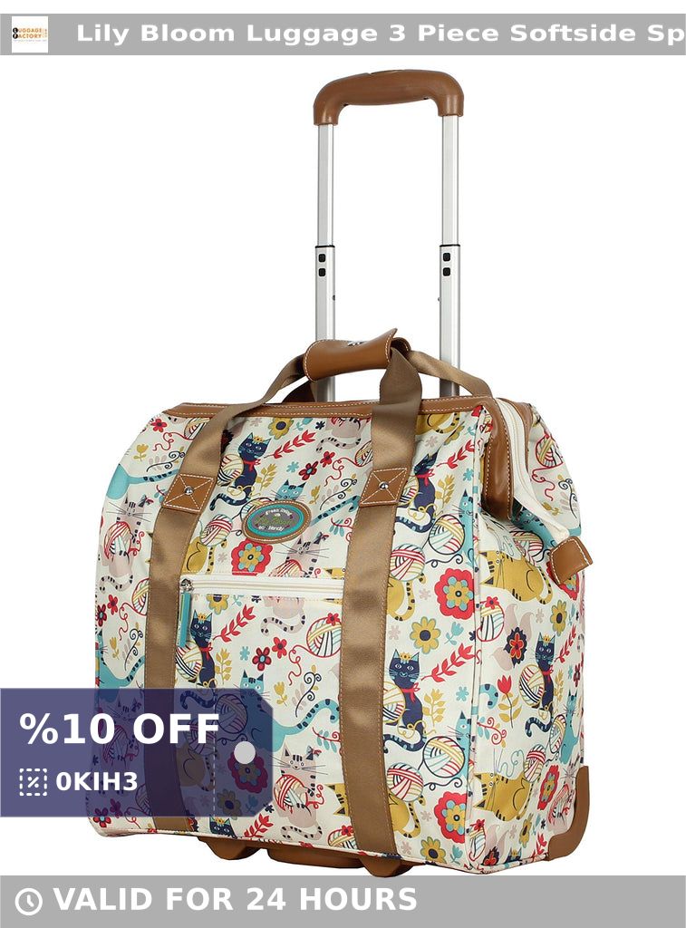 Luggage_Factory's tweet image. Travel in style and comfort with Lily Bloom's eco-friendly luggage set! 🌍✨ Lightweight, expandable, and durable—sustainably made with recycled materials. Perfect balance &amp;amp; smooth rolling for all your adventures. Grab yours today! #lilybloom #FurryFriend shortlink.store/fcrccbncowl2