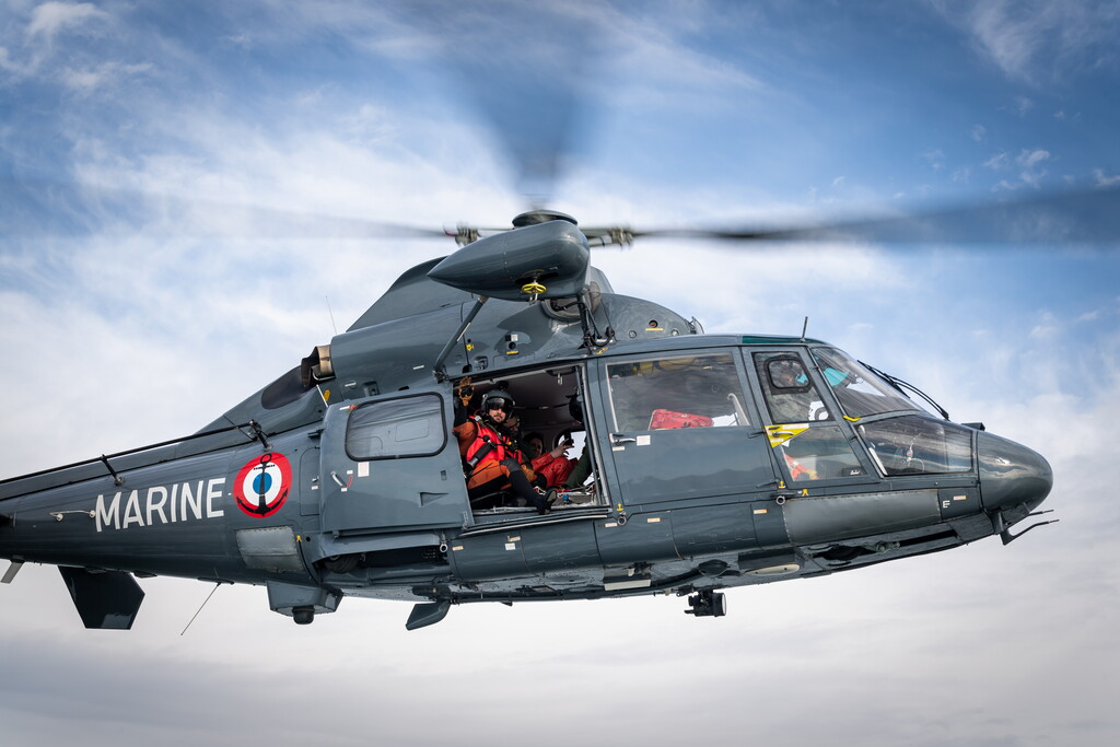 Image de Préfecture maritime Manche et mer du Nord - #Évacuation médicale d'un marin étranger à bord d'un navire de charge dans le détroit du pas-de-Cala