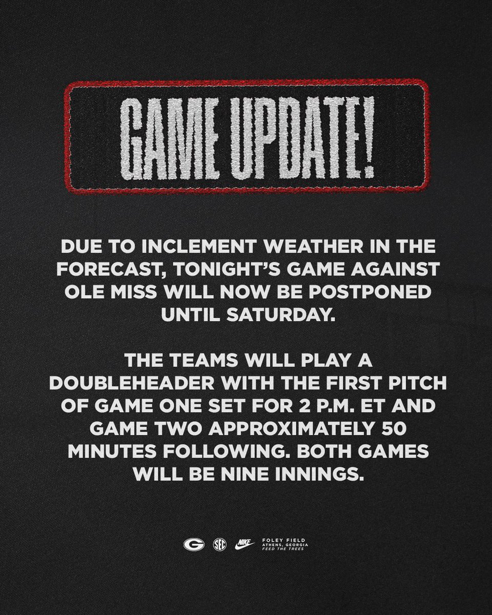 Georgia Baseball tweet media