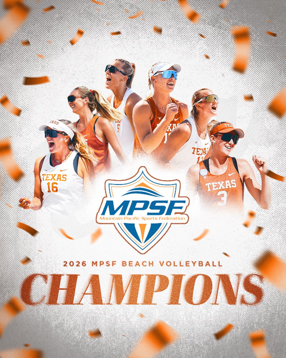YOUR 2026 MPSF CONFERENCE CHAMPIONS 🤘🏆

#HookEm