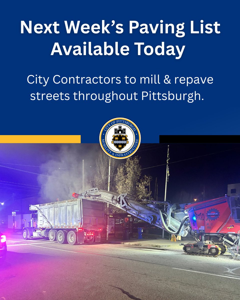 Pittsburgh Mobility & Infrastructure tweet media