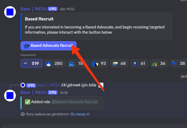 🟦 Base Discord'ta Yeni Rol Var Almayı Unutmayın 🟦

Süreli olabilir acele edin <a href="/base/">Base</a> 🟦

Ayrıca rolü alanlar ekteki formu mutlaka doldursun👇

docs.google.com/forms/d/e/1FAI…