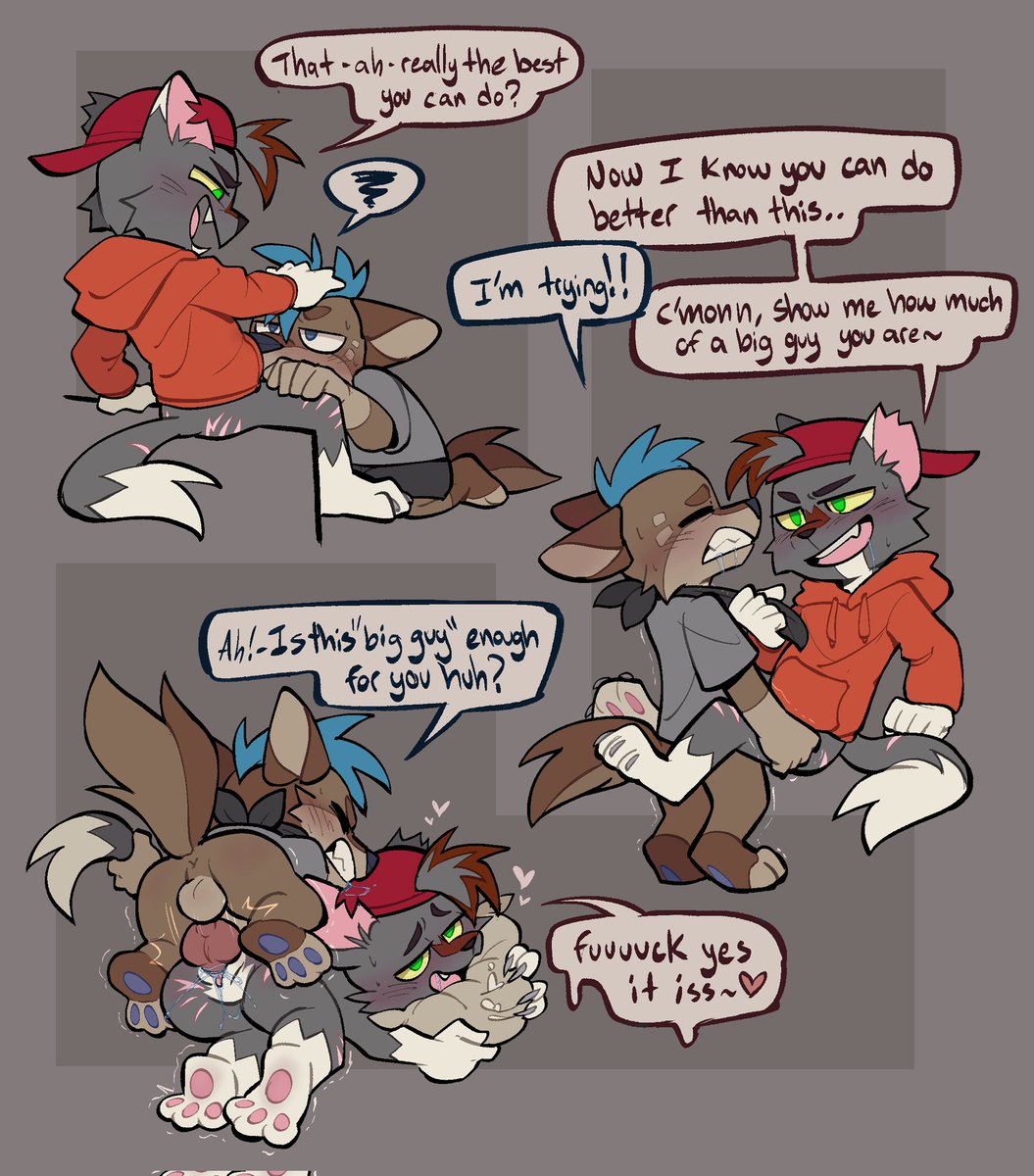 Rivet's tough escapade to prove how grown he is >:D

-commission for anonymous-