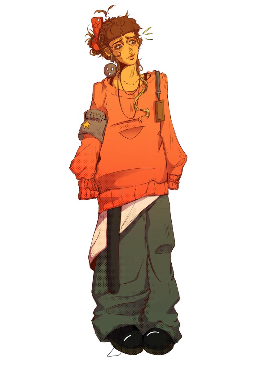 Kai_doop's tweet image. Baggy clothes are so fun #art #sona #fullbody