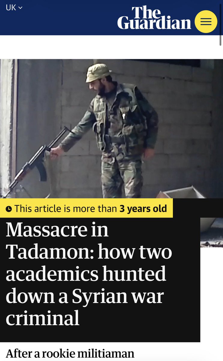 Syria Justice Archive tweet media