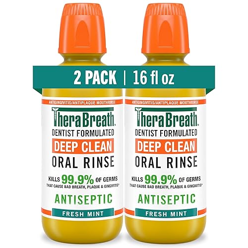 LarkFolly's tweet photo. I just received TheraBreath Deep Clean Mouthwash, Antiseptic Benefits, Fresh Mint Flavor, Dentist Formulated, Alcohol Free, 16 fl oz (Pack of 2) - Mouthwash from Bolt via Throne. Thank you! https://t.co/5BT3nY5BiG #Wishlist #throne https://t.co/yW1fDYvfm9