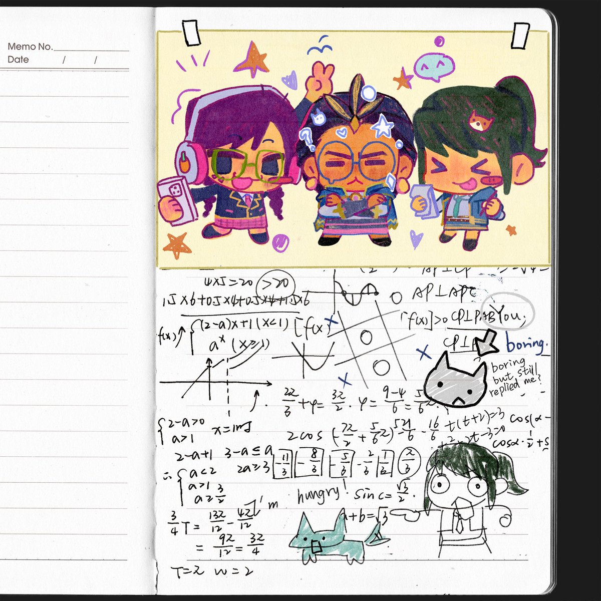 Fluoid(chibi cm open) tweet media