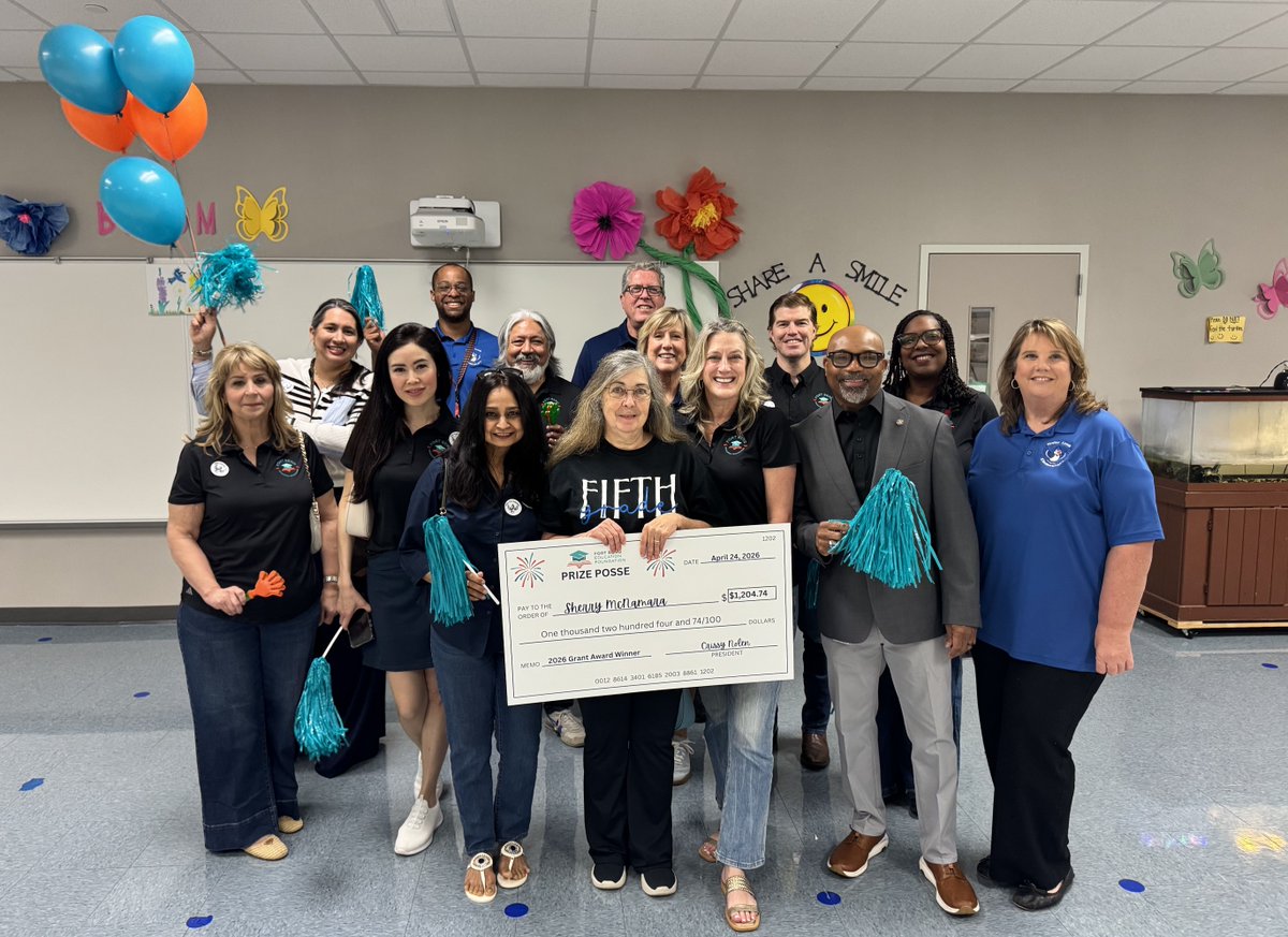 Fort Bend Education Foundation tweet media