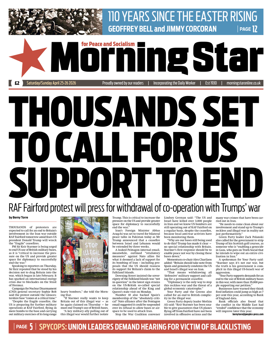 Morning Star tweet media