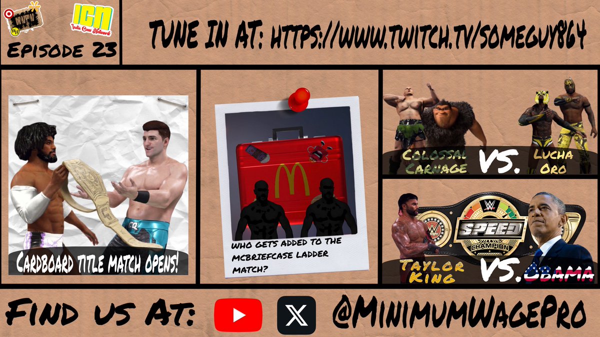 Minimum Wage Pro Wrestling tweet media