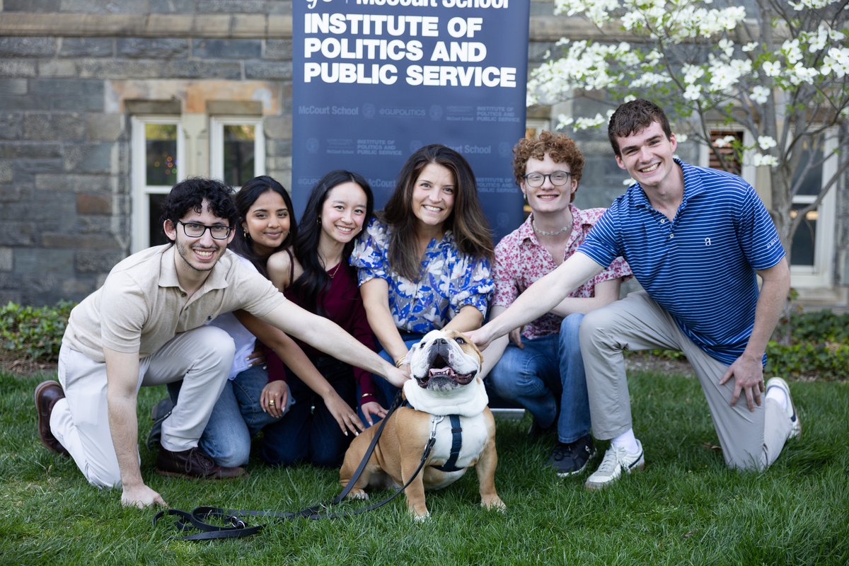 Georgetown Institute of Politics & Public Service tweet media