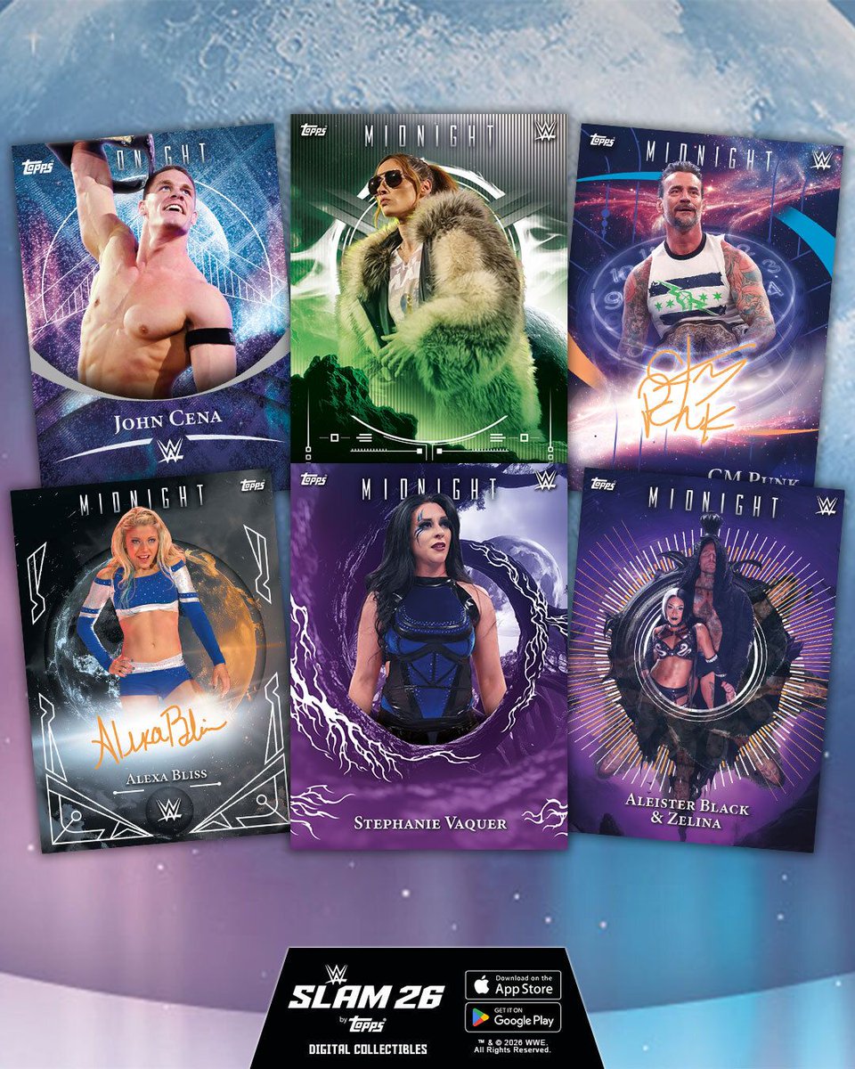 WWE SLAM by Topps® tweet media