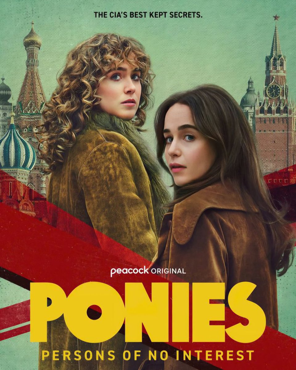 emgot88's tweet image. 🐴🐴 for English fans : #PONIES series (@peacock original) will be on @SkyUK starting May 22 2026. 
#EmiliaClarke 
#HaleyLuRichardson