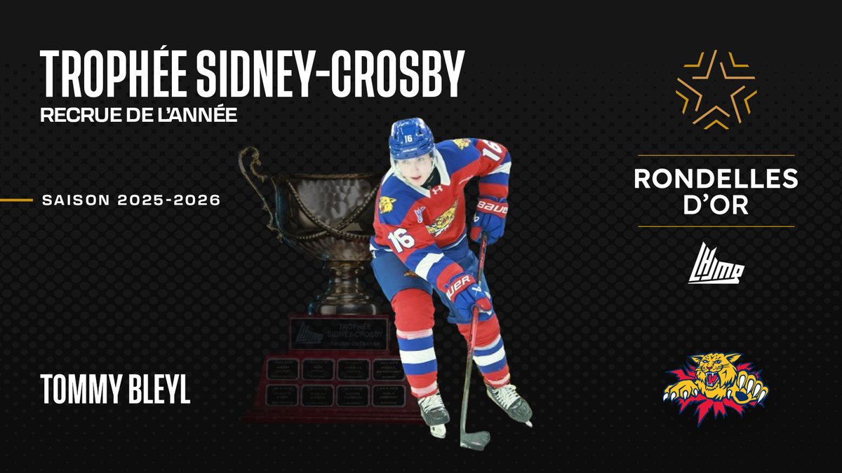 Avec un total de 13 buts, 68 passes et un différentiel de +58 en 63 matchs, on peut dire que la première saison de Tommy Bleyl en était toute une! 🤩 

DÉTAILS : chl.ca/lhjmq/article/…

#RondellesdOr | <a href="/monctonwildcats/">Moncton Wildcats</a>