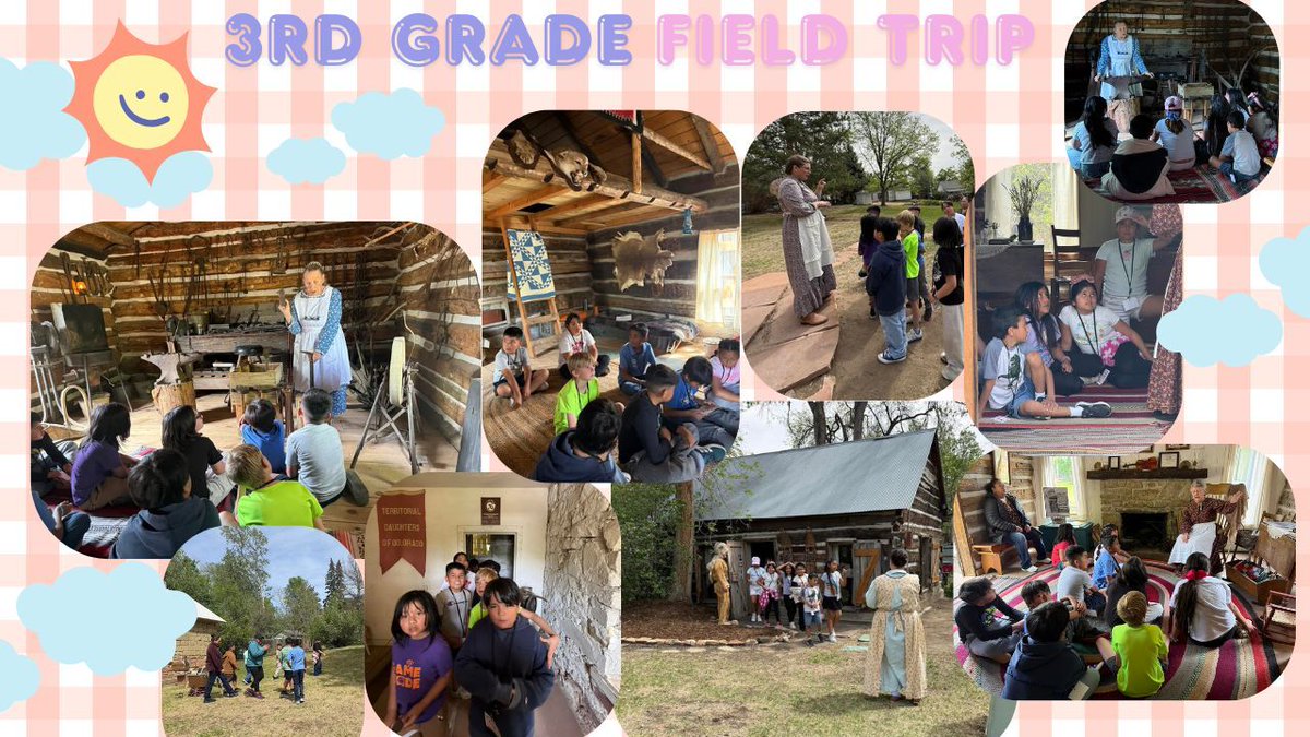 RMESLongmont's tweet image. 🌿 Third Grade Field Trip Fun! 🌿
Our students had a great day exploring Old Mill Park: learning about local history, visiting historic cabins, and enjoying the beautiful gardens.
Thank you to the St. Vrain Historical Society for preserving this special place!
#StVrainStorm