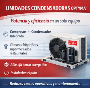 ThermoheatingS's tweet image. 📊 Infografía Unidades Condensadoras

Descubre cómo las unidades condensadoras integran compresor y condensador para disipar el calor y garantizar un funcionamiento eficiente en sistemas de refrigeración.

🌐 comercialthermohea.wixsite.com/thermoheating

#thermoheating #Danfoss #UnidadesCondensadoras