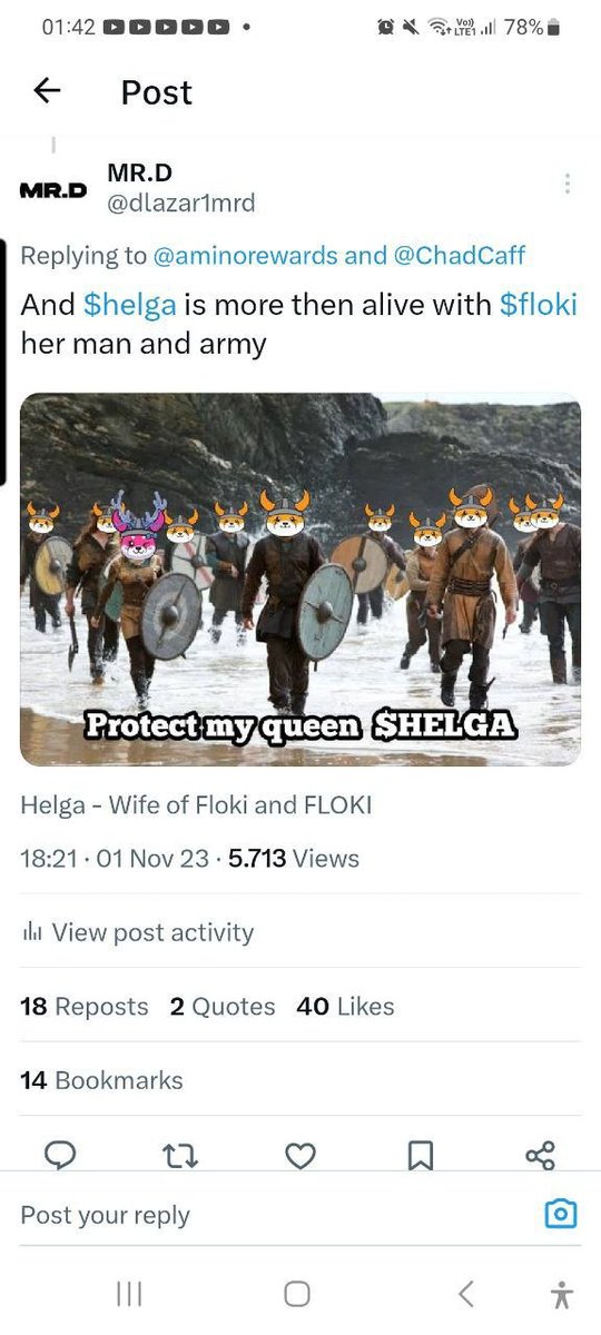 Helga - Floki's Wife CTO tweet media