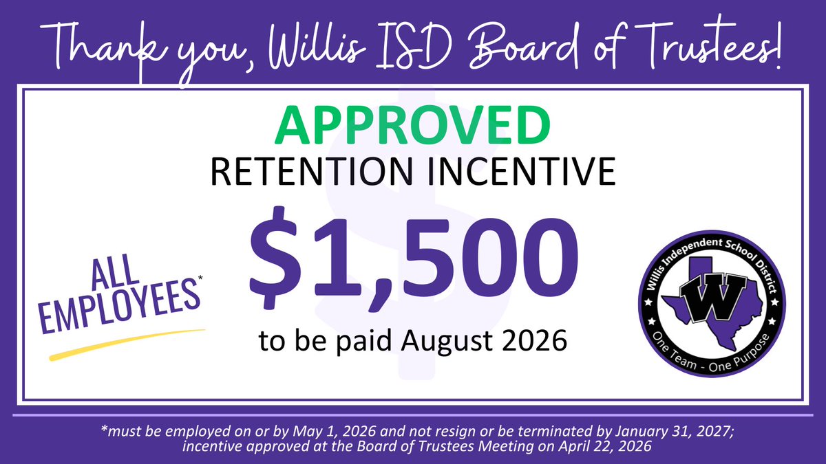 Willis ISD tweet media
