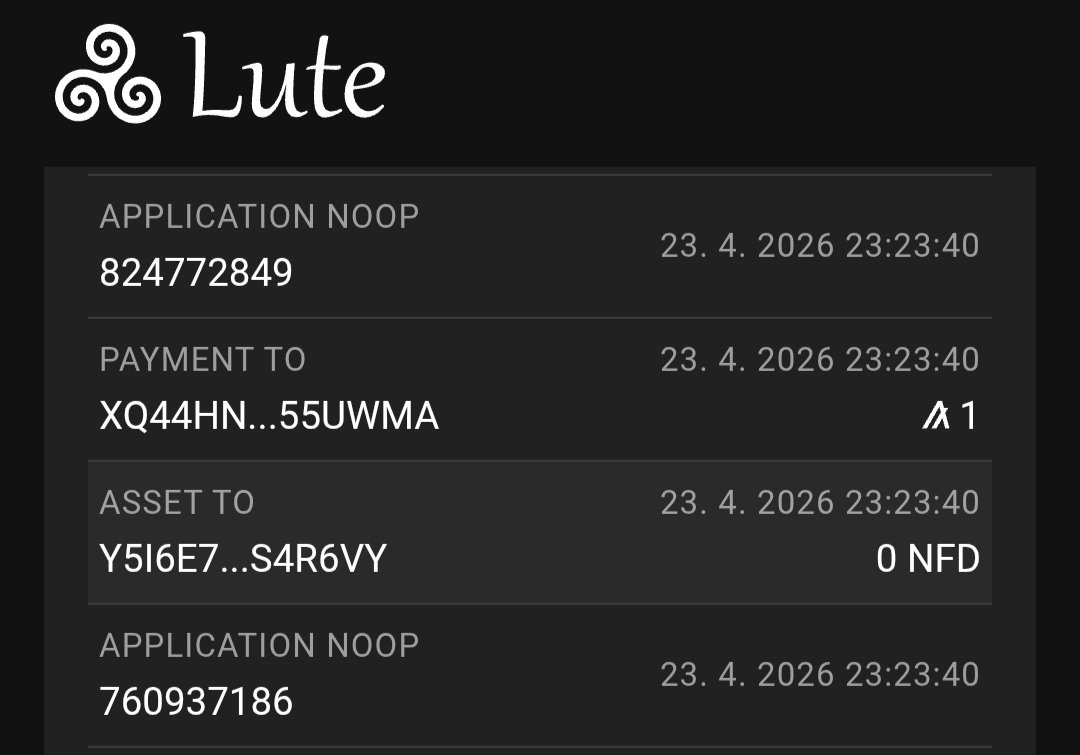 XYZalgoXYZ's tweet image. WOW!signal ➡️ 
WAFER.algo ➡️ 
cancelled ➡️ 
VIPticket.algo ➡️  VPN  ➡️
Houston 🚀

🤖miniB🌐Ts🤖

Dáte &amp;amp; Time:
1123...... 232323....40....04 etc... 🔢

The  Vanity of Numbers 🔢
 🧠💡

#vanity #numbers